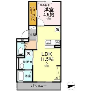 メゾン モナミ【3階】の間取り