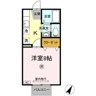 コンフォート【1階】の間取り