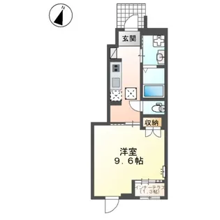 ココティエ【1階】の間取り