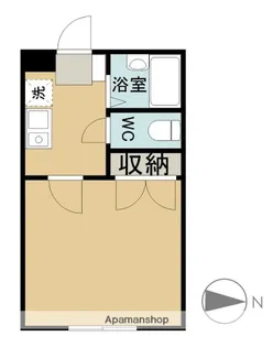 メゾン・ルポ【A206号室】の間取り