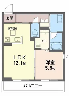 サンフェリーチェⅡ【1階】の間取り