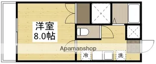 パルミラ江波【2階】の間取り