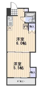 オークタウンマンション【3階】の間取り
