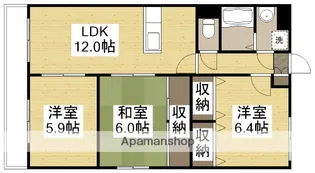 メゾンレアリゼ【2階】の間取り