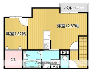 CASA GRANDE【2階】の間取り