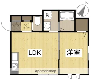 星と青空のクーレ 〜Kulle〜【1階】の間取り