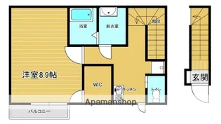 MALLOW A【203号室】の間取り