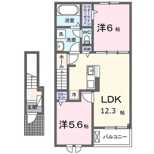 グリーン ローリエ【2階】の間取り