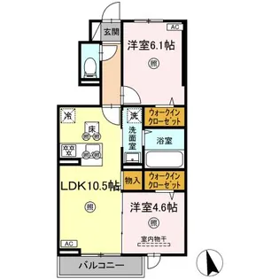 RION【1階】の間取り