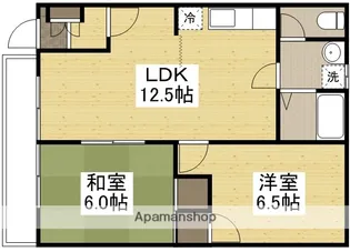 サンフラワー今【1階】の間取り