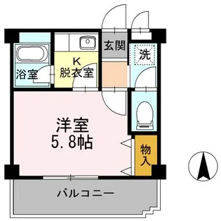 アルカディア【2階】の間取り