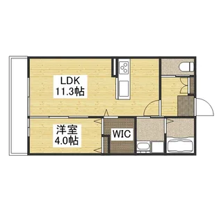 アルカ・ソラーレⅣ【1階】の間取り