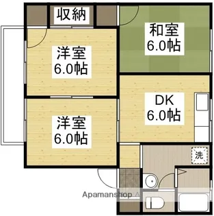 プレセジュール貝原 A棟【1階】の間取り