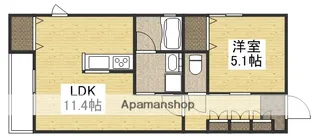 オーキッドハイム【2階】の間取り