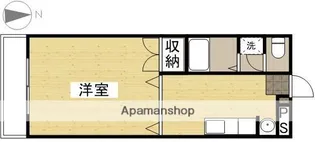ディアーライフ奥田【303号室】の間取り