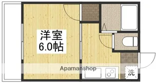 パークプレイス西川原Ⅰ棟【1階】の間取り