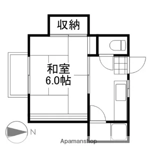 アートメゾン【202号室】の間取り