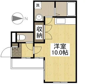 プティ・ハイム本町【3階】の間取り