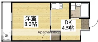 第三鶴身ビル【206号室】の間取り