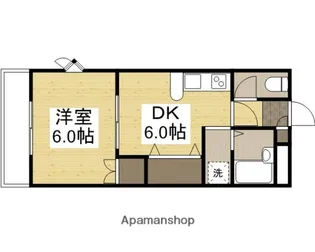 パーク三同【5階】の間取り