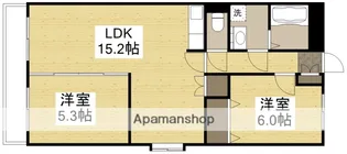 アンティム【301号室】の間取り