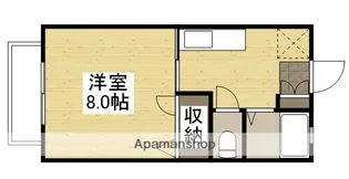 プリムベール【1階】の間取り
