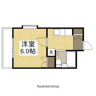 ジェントリィ田ノ上【4階】の間取り