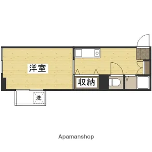 キャフェフロール【1階】の間取り