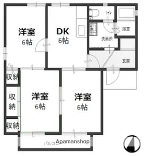 グッドハッピーハウス【2階】の間取り