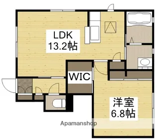 アクアヴィーヴォ B棟【1階】の間取り