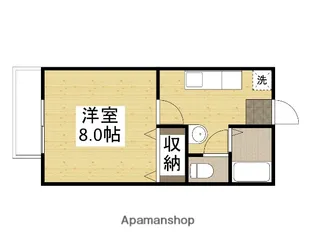 ビッグウェイ中庄 C【2階】の間取り
