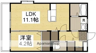 ユーミー総社駅南【1階】の間取り