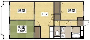 パスィフィーク【1階】の間取り