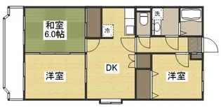 パスィフィーク【4階】の間取り