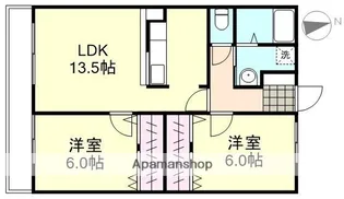 プレミアムコート1号館【3階】の間取り
