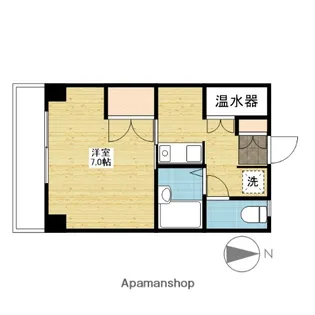 ライフコート【5階】の間取り