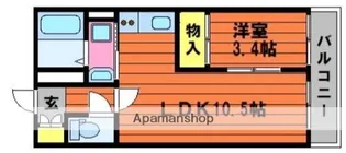 フォレストコート【6階】の間取り