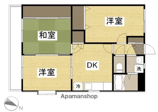 ラ・メゾン ジョワイユーズ【2階】の間取り
