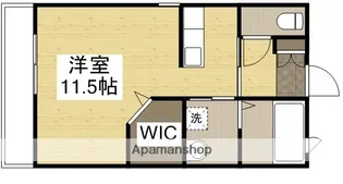 プレイン・パイン A【1階】の間取り