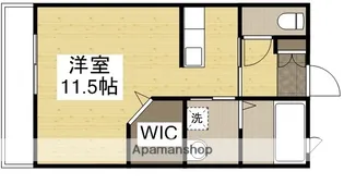 プレイン・パイン A【1階】の間取り