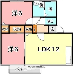 プレジャーライフ【1階】の間取り