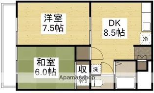 エトワール倉敷【2階】の間取り