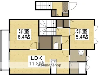 レガーロ【2階】の間取り