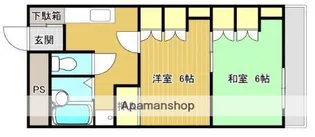 サンクレスト老松【4階】の間取り