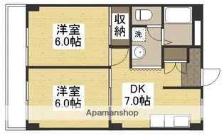 アークハイツ【206号室】の間取り