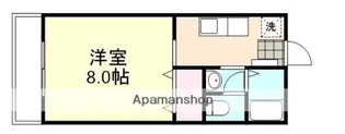 ラクシュリーマンション D棟【2階】の間取り