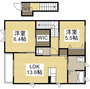 パルテ・リモーネ【2階】の間取り