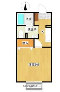 メゾン元浜【2階】の間取り