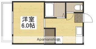 ブルーベル【102号室】の間取り