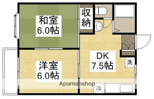センスフルタウン西王寺Ⅱ C棟【2階】の間取り